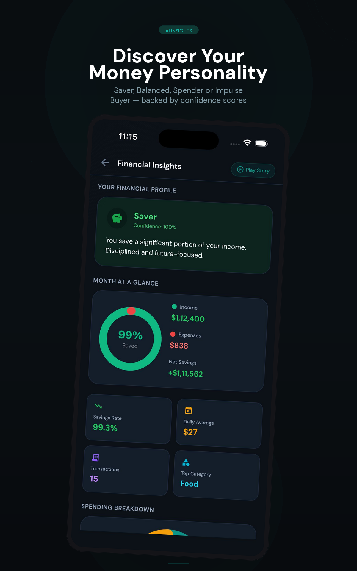 Spending insights